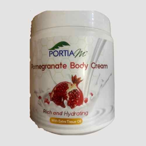 PORTIA | POMEGRANATE BODY CREAM | RICH AND HYDRATING | EXTRA TISSUE OIL