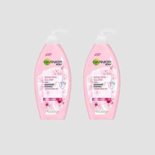 Garnier Body Sakura White Pinkish Radiance Serum Milk UV Lotion