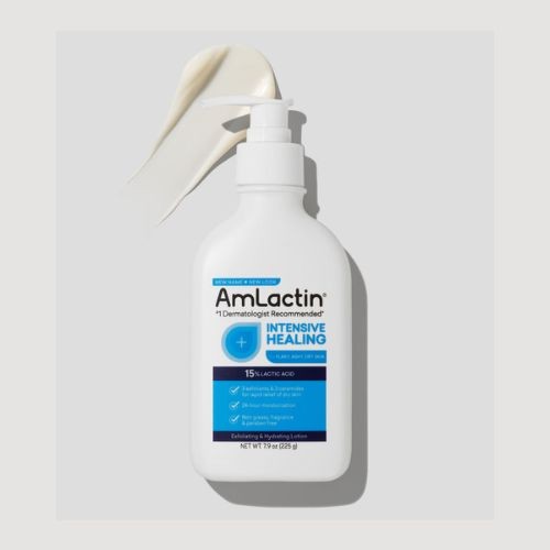 AmLactin Intensive Healing Lotion with 15% Lactic Acid AHA 7.9oz (255ml) TARGET TOUGH TEXTURE